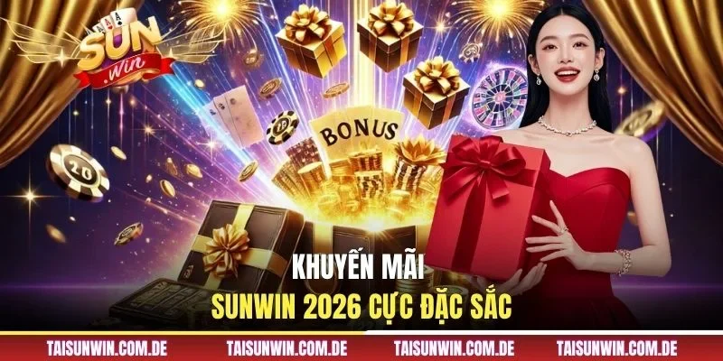 Khuyến mãi Sunwin 2026 cực đặc sắc